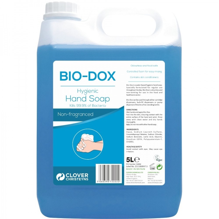 Clover Chemicals Bio-Dox Bactericidal Hand Cleaner (213)